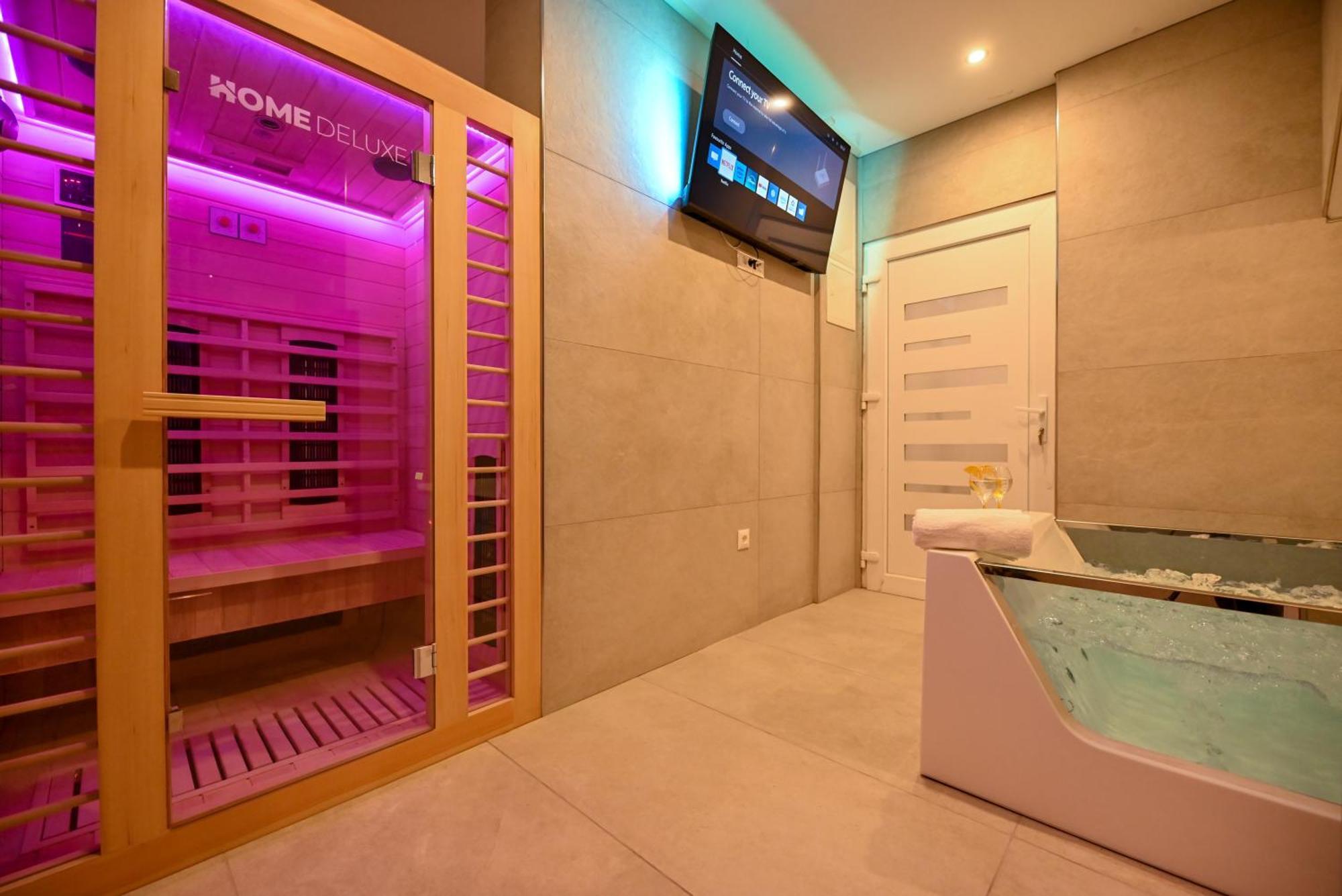 טרוגיר Luxury Apartment With Garden Jacuzzi And Wellness מראה חיצוני תמונה